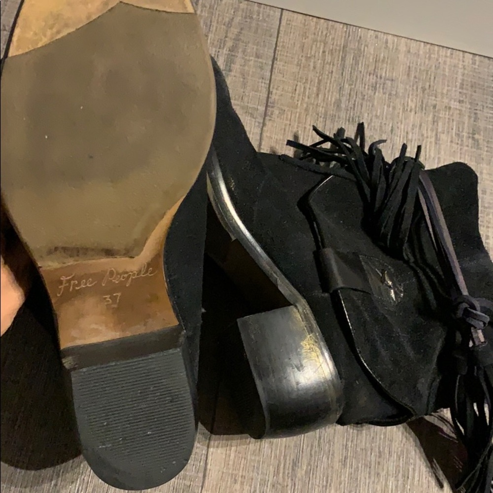 Free people fringe booties - Picture 6 of 8
